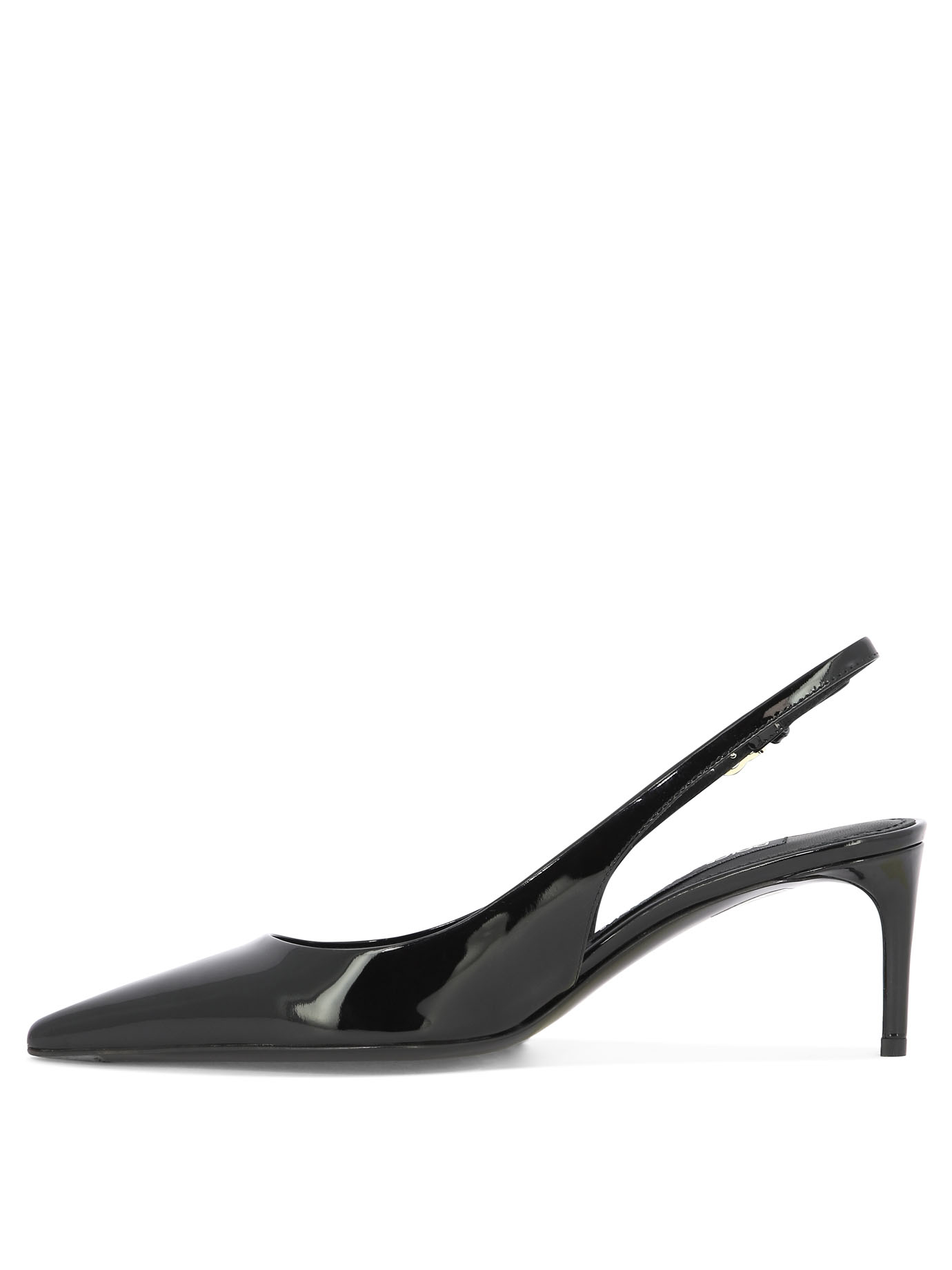 DOLCE & GABBANA Pantent leather slingbacks